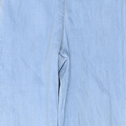 Marks and Spencer Womens Blue  Denim Skinny Jeans Size 10 L27 in