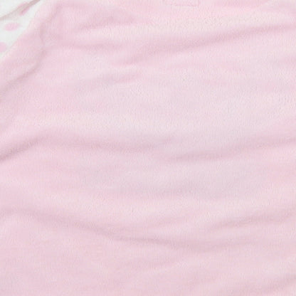 Love To Lounge Womens Pink Polka Dot Microfibre Top Pyjama Top Size 6  - Stitch