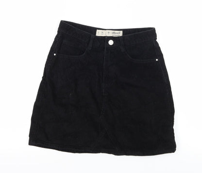 Womens UK Size 6 Denim & Co. A-Line Corduroy Skirt