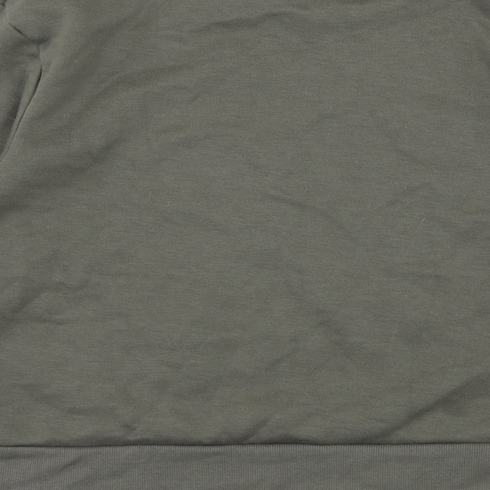 Primark Womens Green  Jersey Pullover Sweatshirt Size 6  - New York