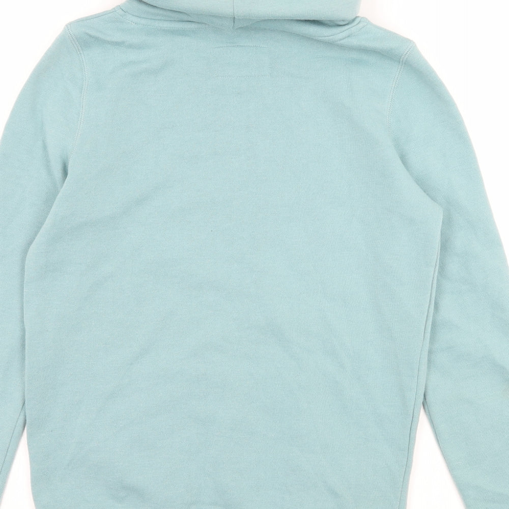 Primark Womens Blue  Jersey Pullover Sweatshirt Size 6  - Creme de la Creme