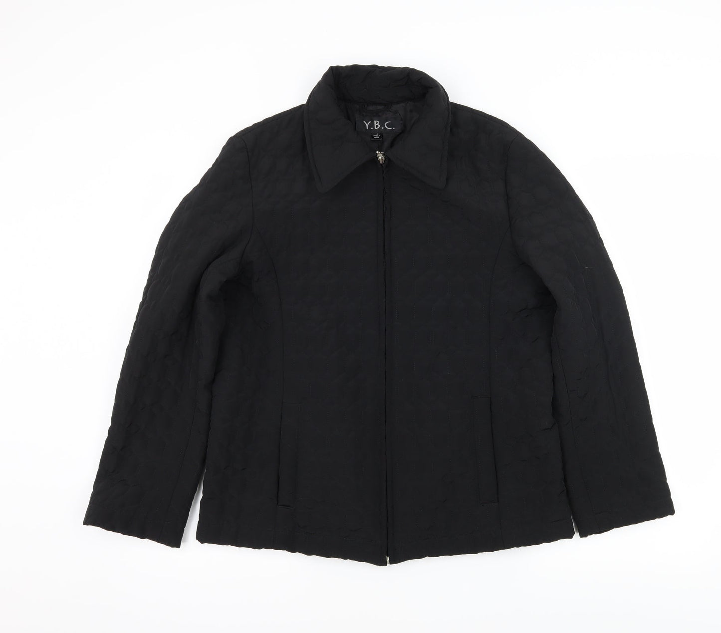 Womens UK Size S YBC Black Jacket