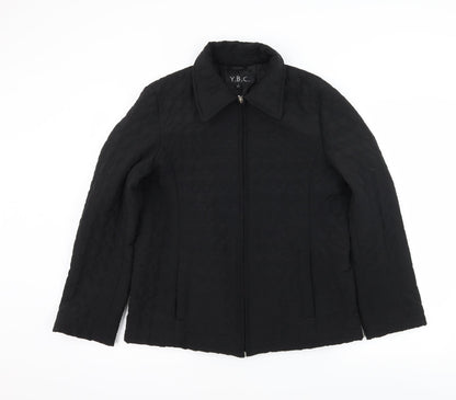 Womens UK Size S YBC Black Jacket