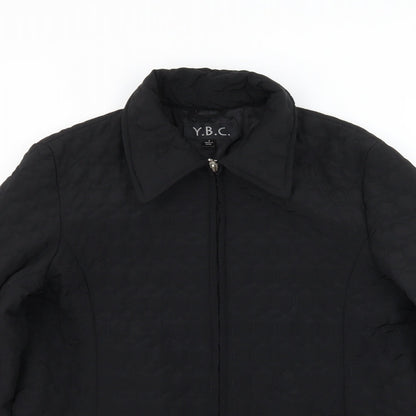 Womens UK Size S YBC Black Jacket