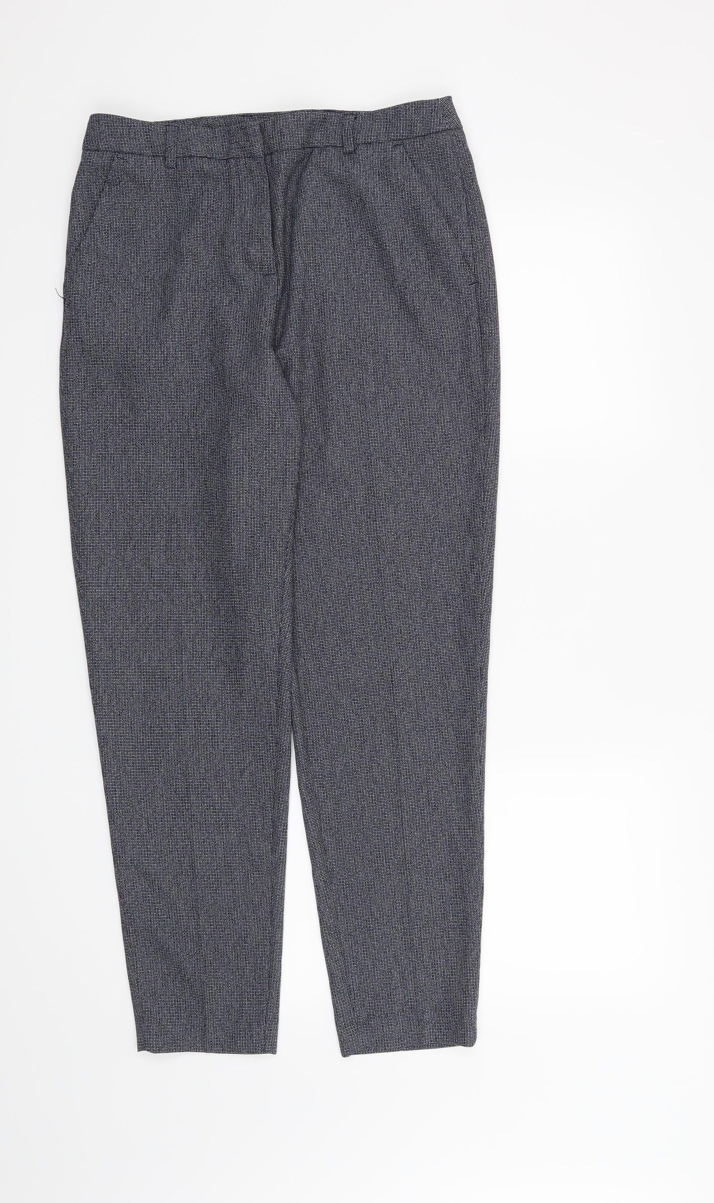 TU Womens Blue   Trousers  Size 12 L27 in