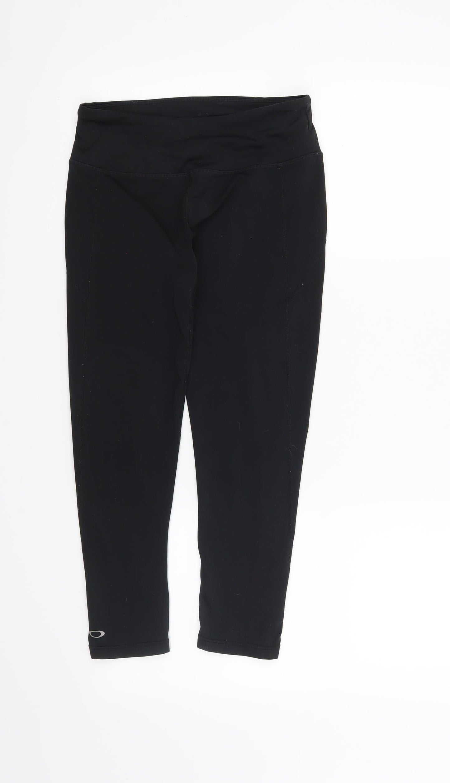 Oakley Womens Black   Capri Leggings Size S L21 in