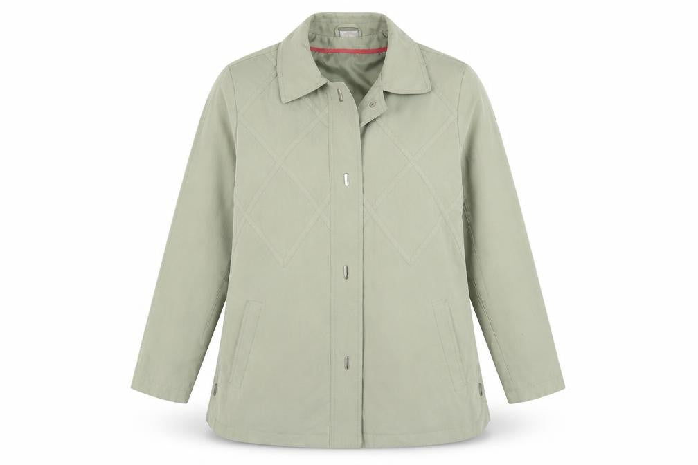 Womens UK Size 16 Damart Green Jacket