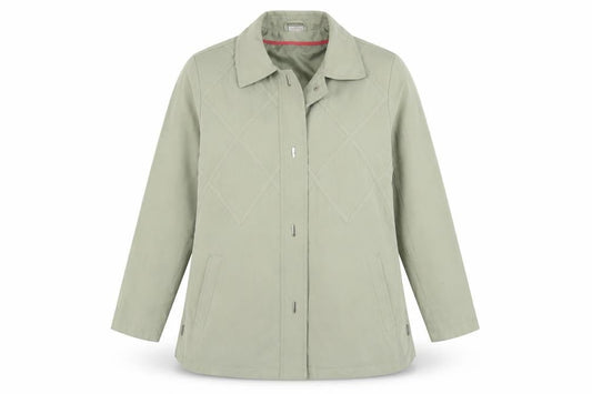 Womens UK Size 16 Damart Green Jacket