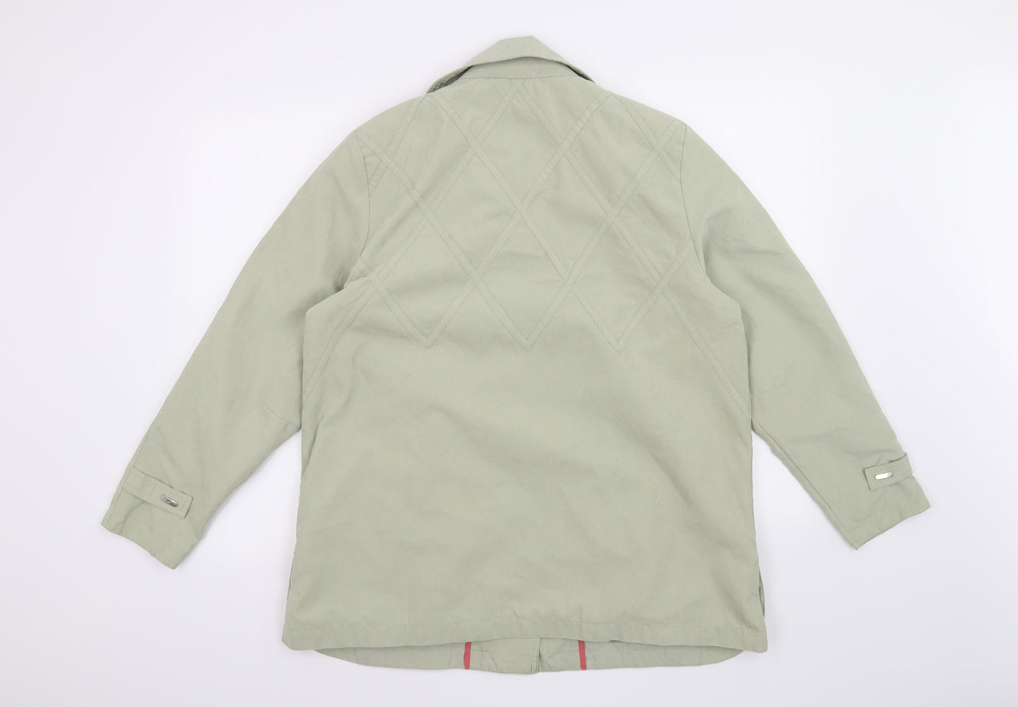 Womens UK Size 16 Damart Green Jacket