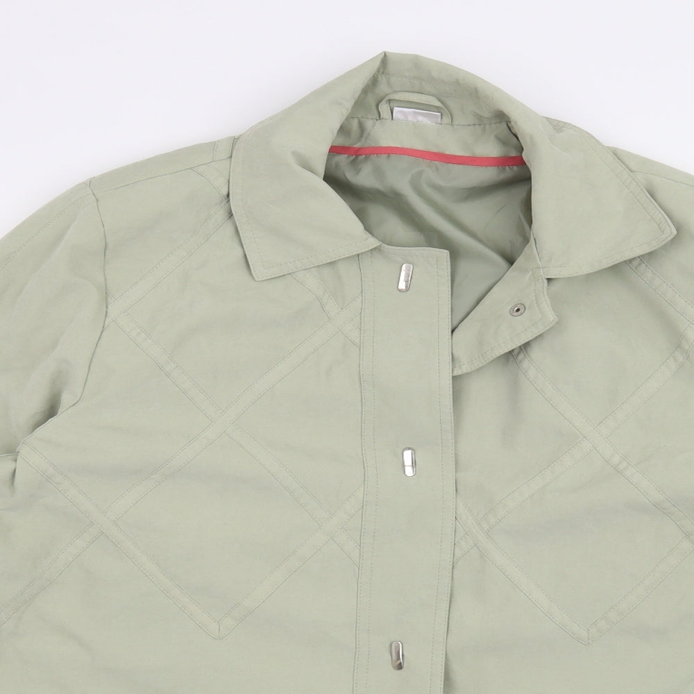 Womens UK Size 16 Damart Green Jacket