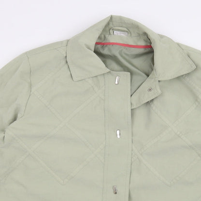Womens UK Size 16 Damart Green Jacket