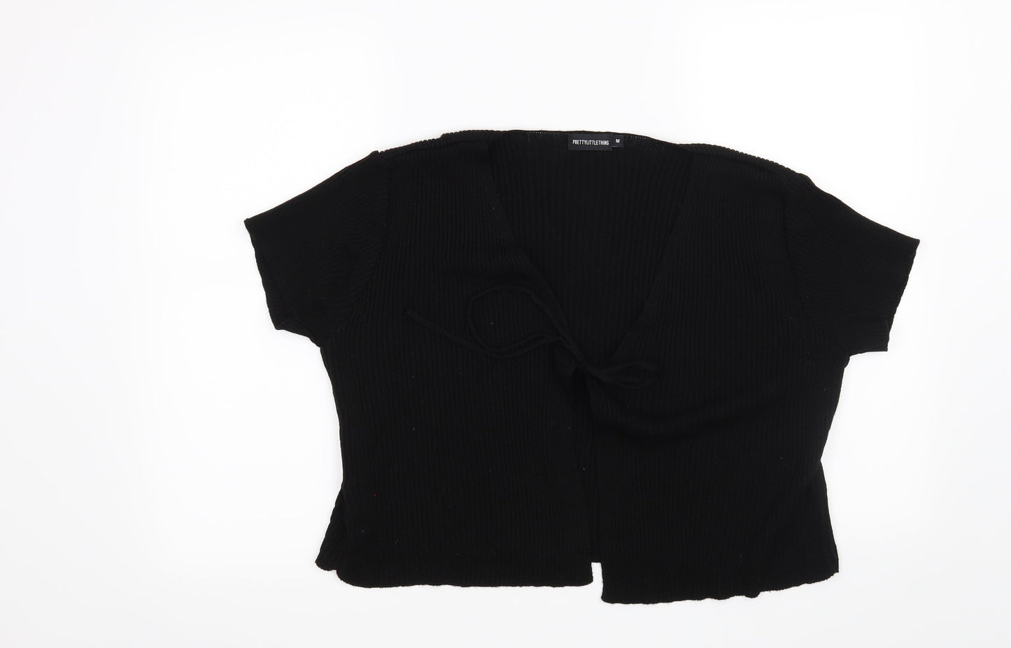 Pretty Little Thing Womens Black   Cardigan Jumper Size M