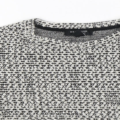 New Look Girls Grey  Knit Pullover Jumper Size 14-15 Years