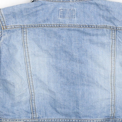 Annie Thornton Girls Blue  Denim Jacket  Size 6 Years
