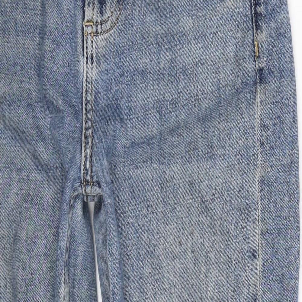Topshop Womens Blue  Denim Cropped Jeans Size 26 in L22 in