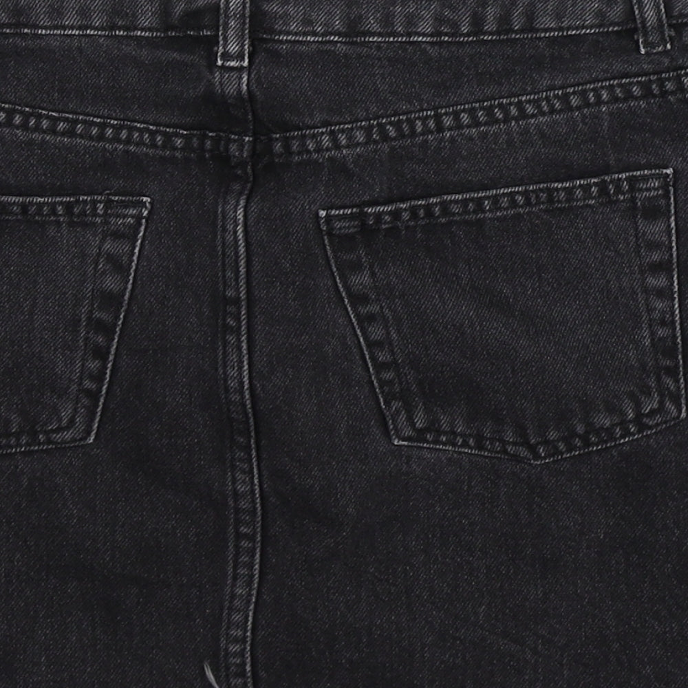 Womens UK Size 8 Topshop A-Line Denim Skirt