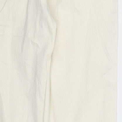 NEXT Womens White  Denim Skinny Jeans Size 8 L30 in