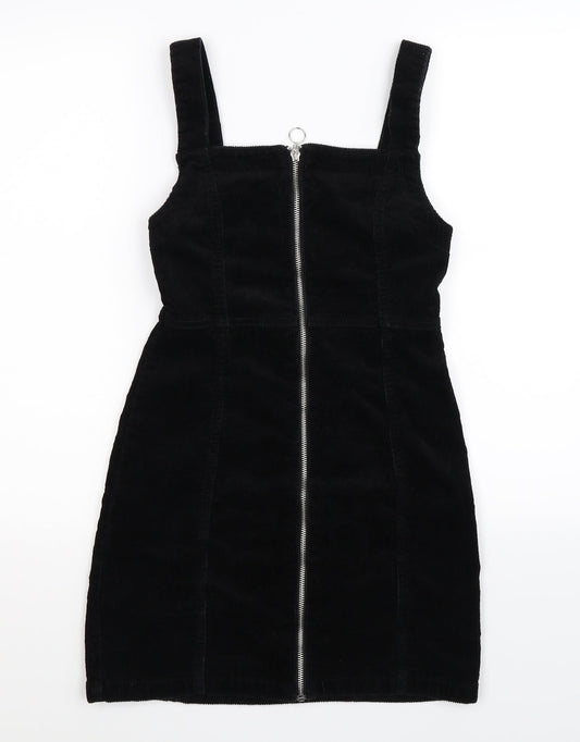 Denim Co Womens Black  Corduroy Mini  Size 6