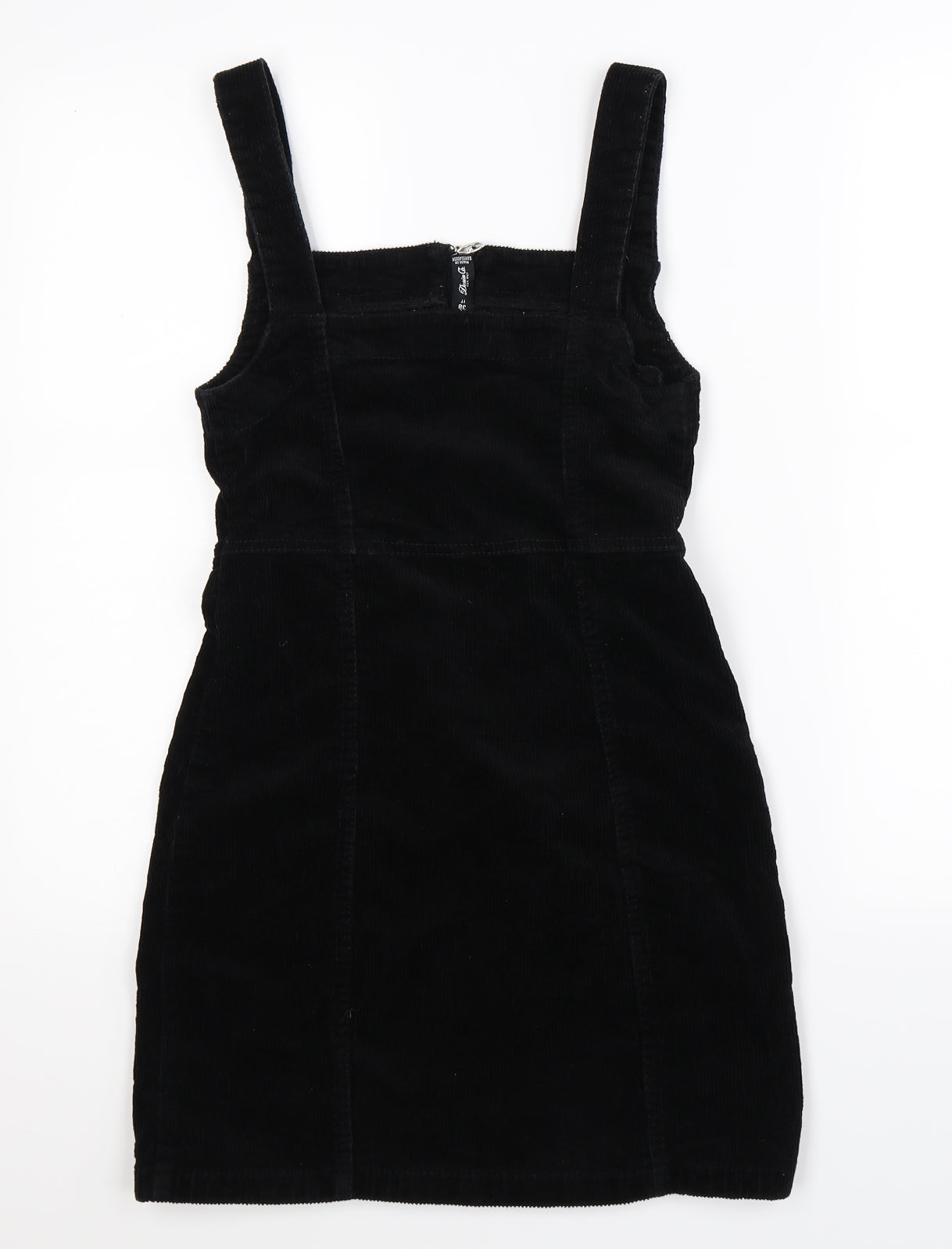 Denim Co Womens Black  Corduroy Mini  Size 6