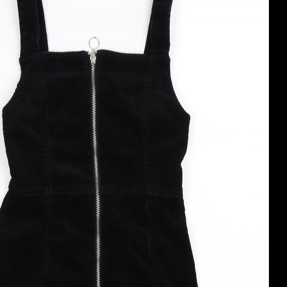 Denim Co Womens Black  Corduroy Mini  Size 6