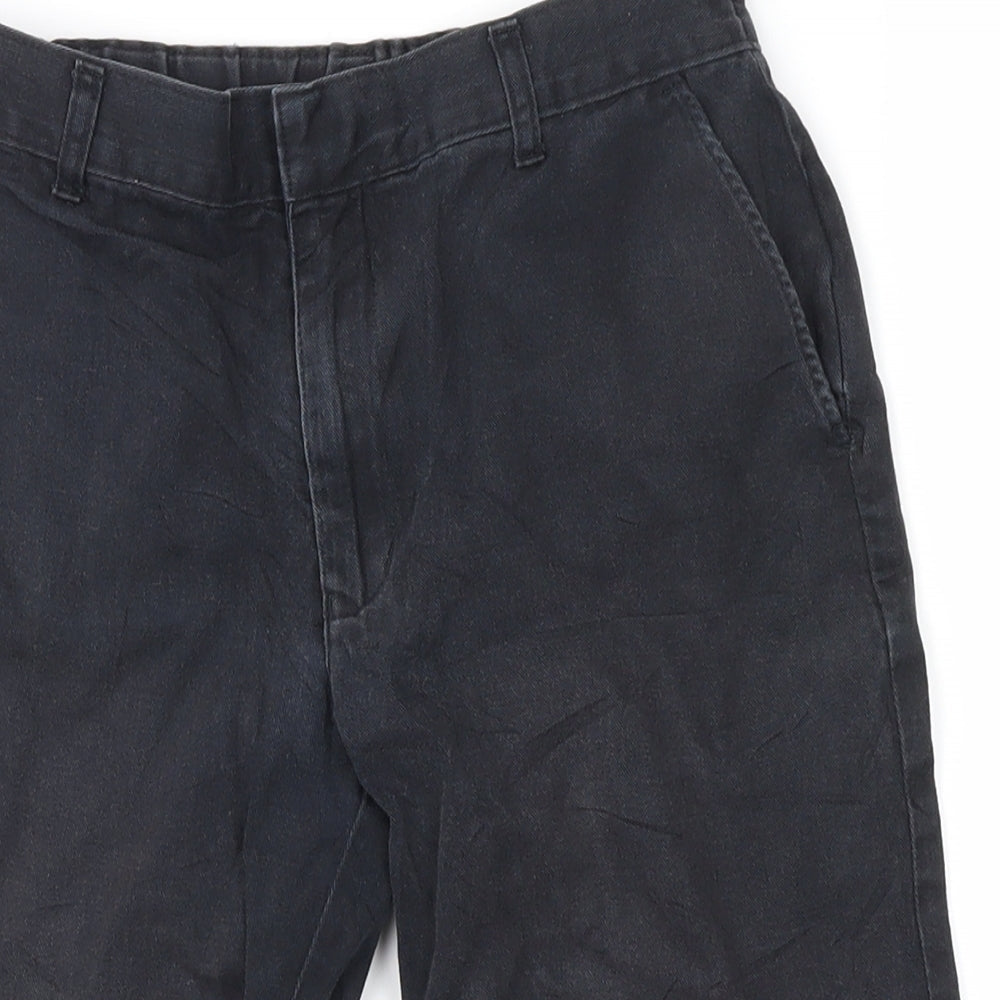 Marks and Spencer Boys Black   Cargo Shorts Size 8-9 Years