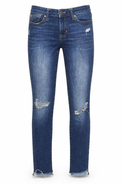 Womens UK Size 6 Gap Regular Fit Skinny Blue Jeans
