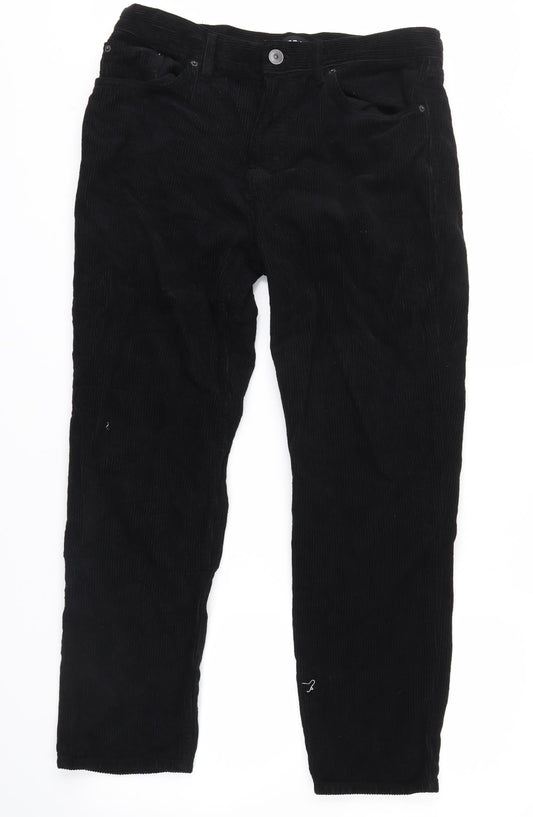 BDG Mens Black   Trousers  Size 32 in L27 in
