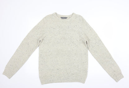 Primark Mens Beige   Pullover Jumper Size M