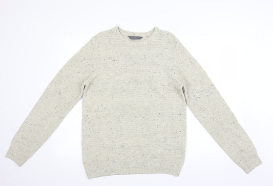 Primark Mens Beige   Pullover Jumper Size M