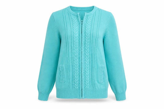 Womens UK Size 14 ISLE Blue Overcoat