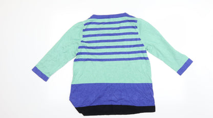 M&Co Womens Green   Pullover Jumper Size 14