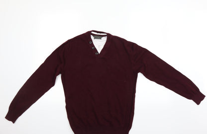 Primark Mens Purple   Pullover Jumper Size S