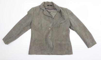 Womens UK Size 18 BM Beige Overcoat