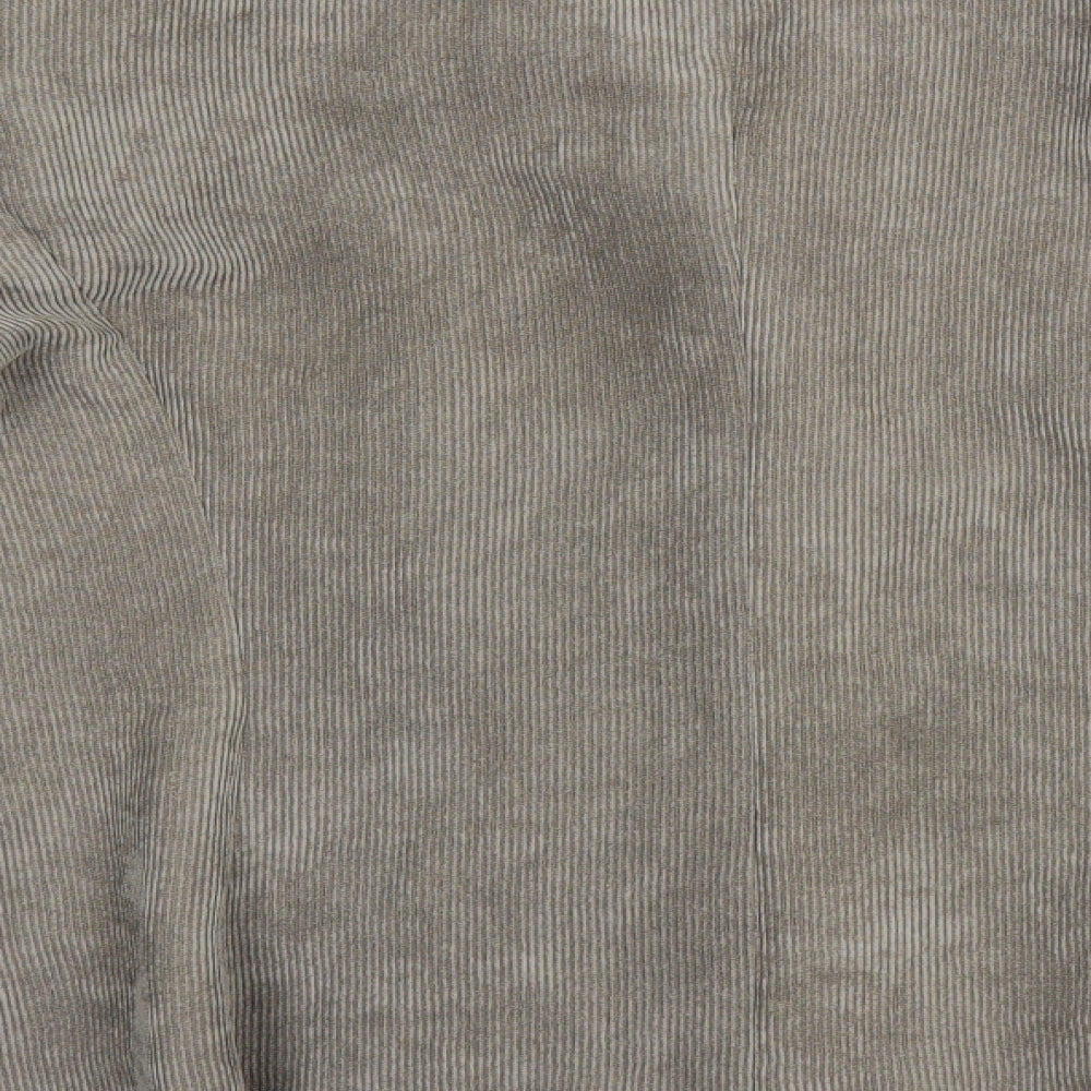 Womens UK Size 18 BM Beige Overcoat