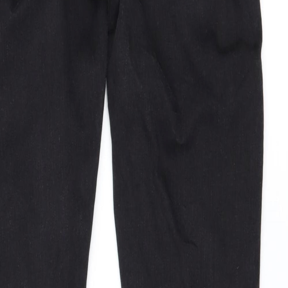 Topshop Womens Black  Denim Skinny Jeans Size 28 L20 in