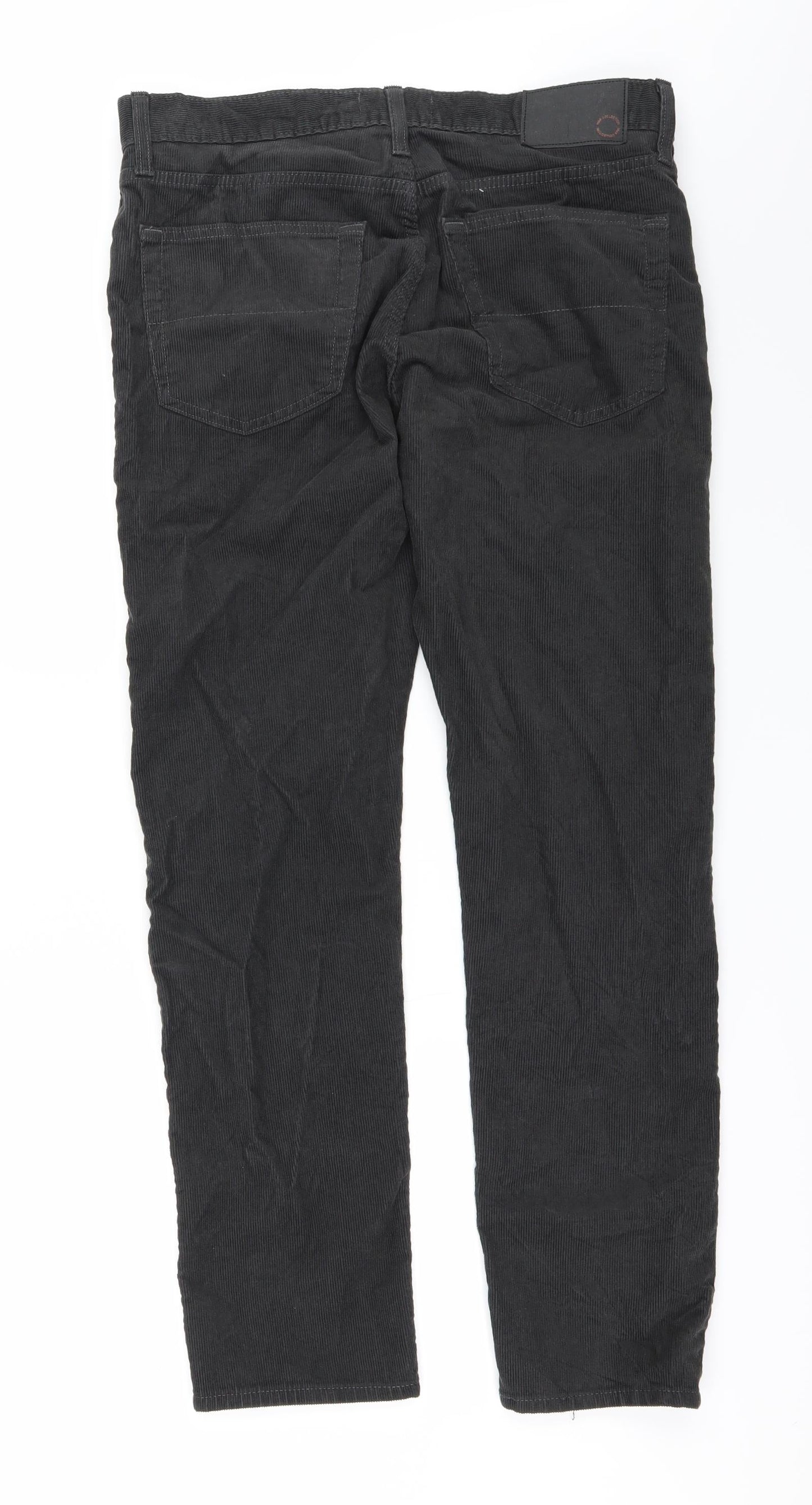 Womens UK Size 34 Marks and Spencer Regular Fit Straight Black Jeans