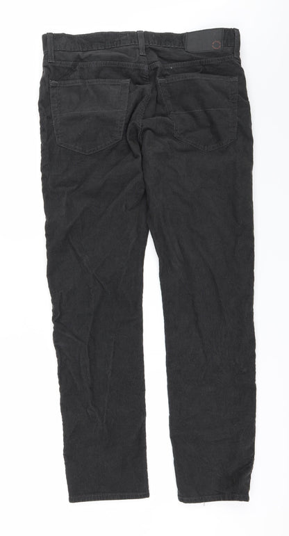 Womens UK Size 34 Marks and Spencer Regular Fit Straight Black Jeans