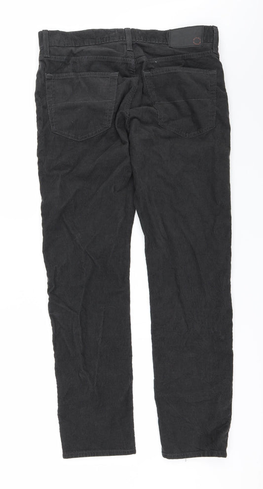 Womens UK Size 34 Marks and Spencer Regular Fit Straight Black Jeans