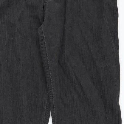 Womens UK Size 34 Marks and Spencer Regular Fit Straight Black Jeans