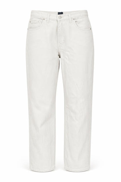 Womens UK Size 12 dp Denim Regular Fit Straight Beige Jeans