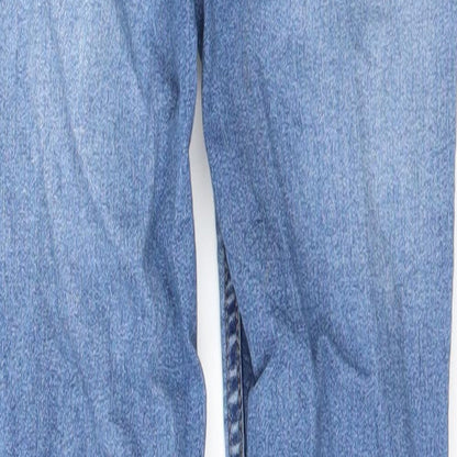 Womens UK Size 4 H&M Regular Fit Skinny Blue Jeans