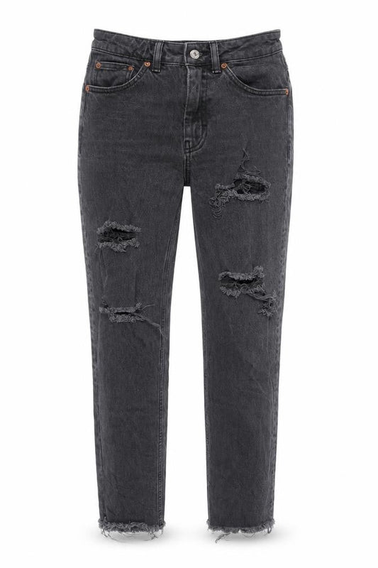 Topshop Womens Black  Denim Skinny Jeans Size 28 L25 in