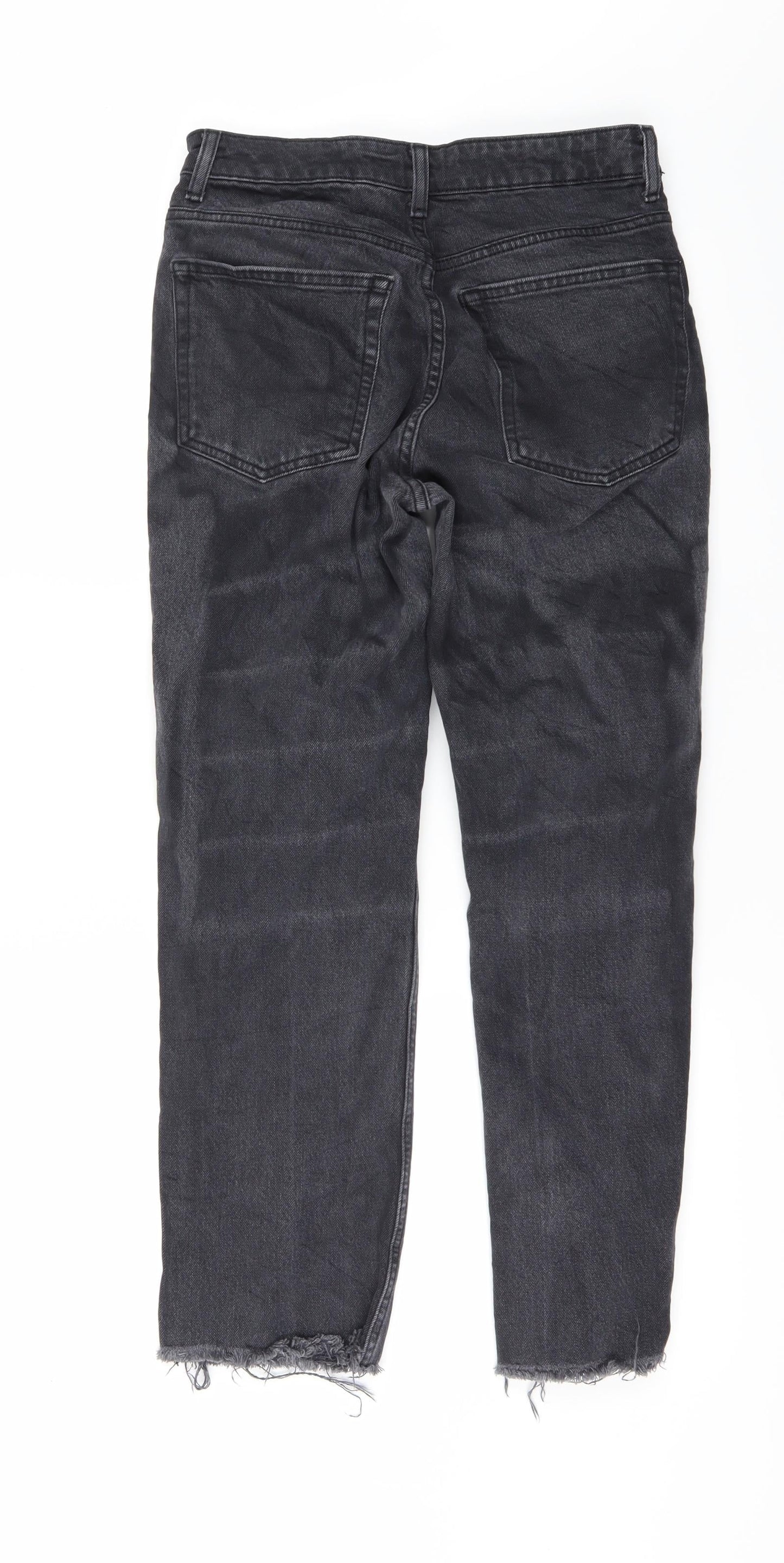 Topshop Womens Black  Denim Skinny Jeans Size 28 L25 in