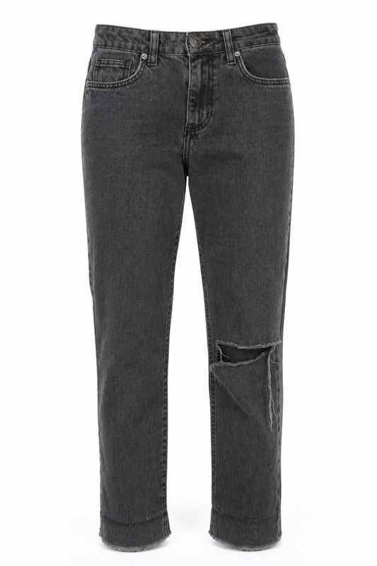 Mens UK Size 26 bog Regular Fit Skinny Black Jeans