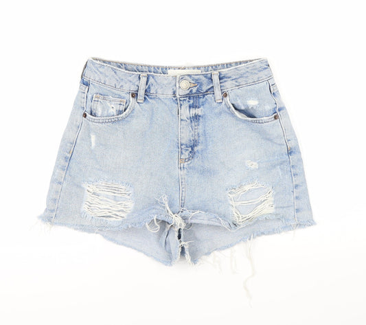 BDG Womens Blue  Denim Cut-Off Shorts Size S