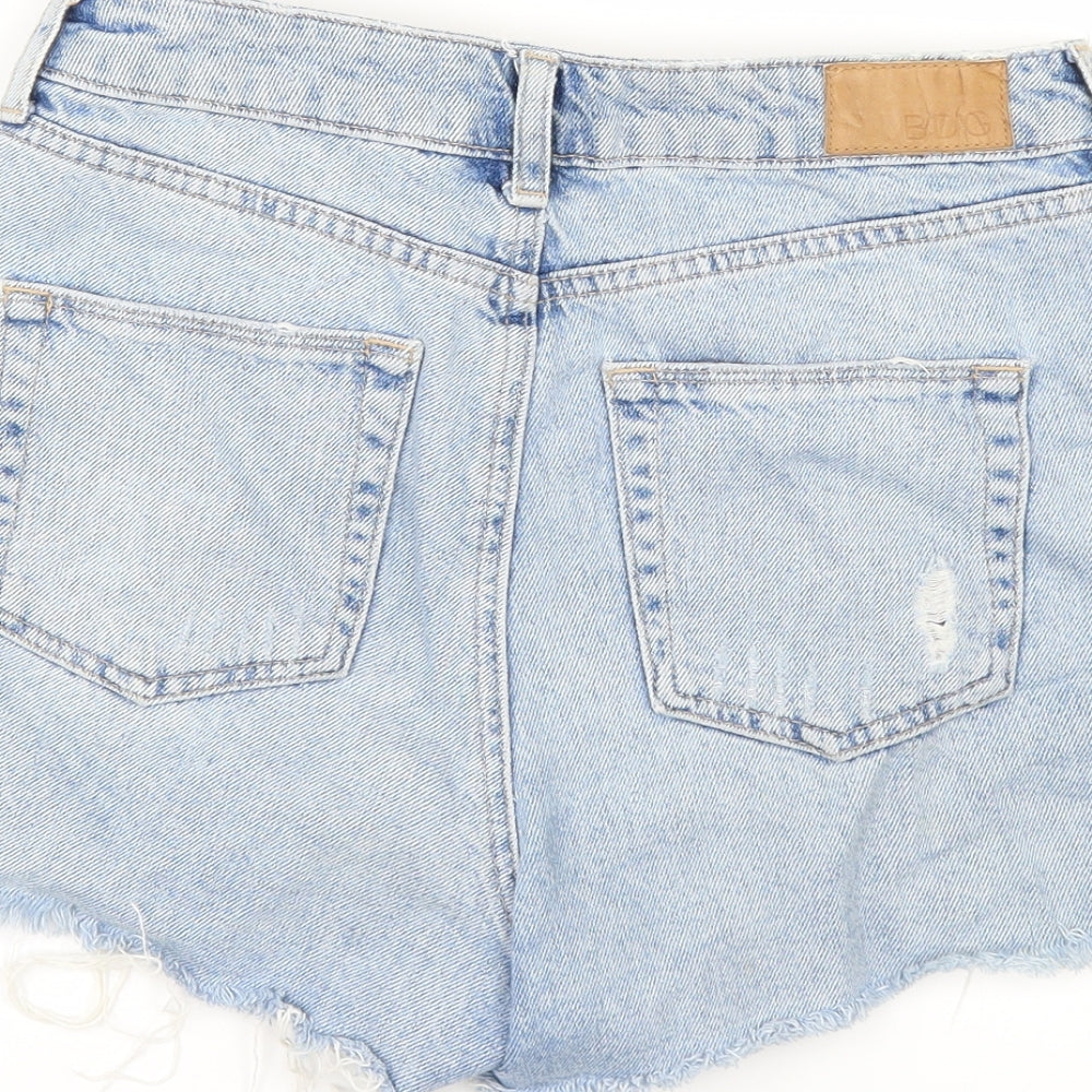 BDG Womens Blue  Denim Cut-Off Shorts Size S
