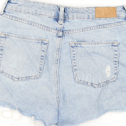 BDG Womens Blue  Denim Cut-Off Shorts Size S