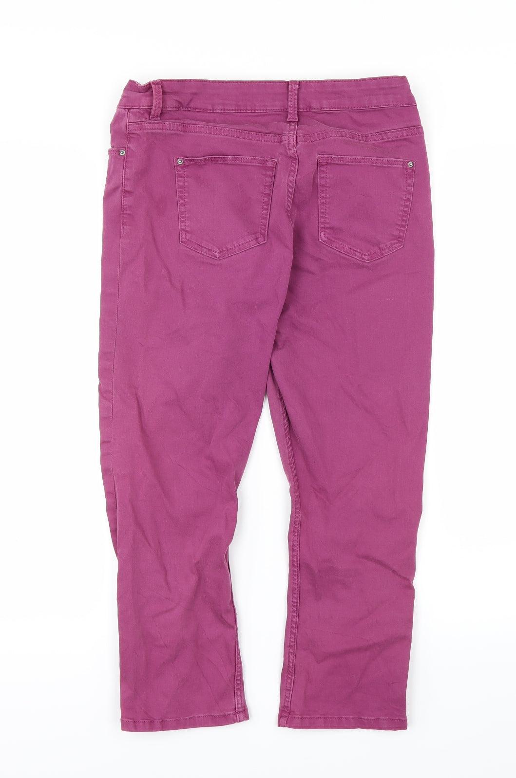 Womens UK Size 10 Marks and Spencer Regular Fit Skinny Purple Jeans