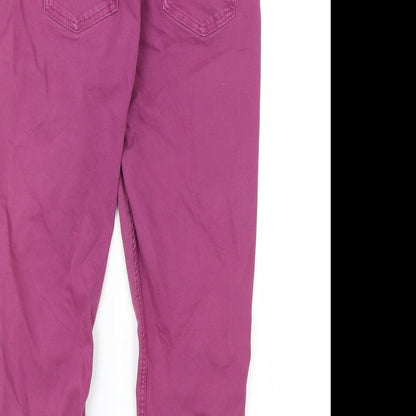 Womens UK Size 10 Marks and Spencer Regular Fit Skinny Purple Jeans
