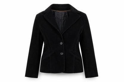 Womens UK Size 14 H&M Black Overcoat